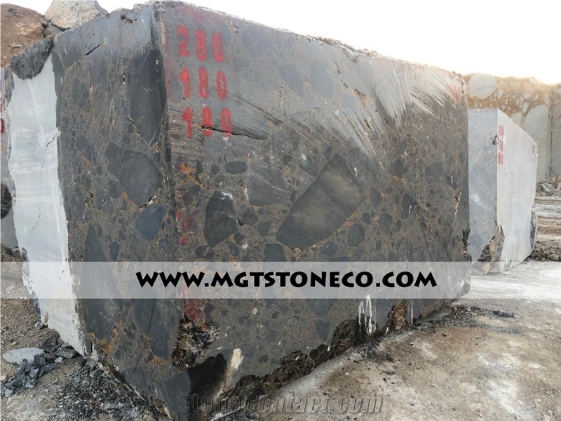 Emperador Gold Marble Block
