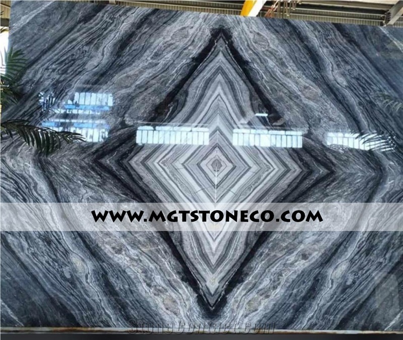 Silver Wave Marble Slab