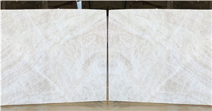 Taj Mahal Quartzite Bookmatched Slabs