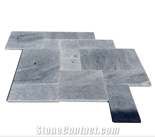 Silver Grey Marble Pattern Pavers
