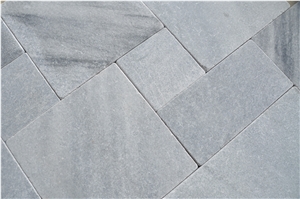 Silver Grey Paving Stone, Sandblasted and Tumbled