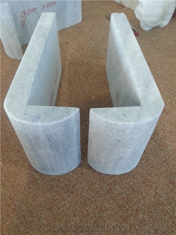 Silver Grey Stone Pool Coping, Grey Pearl Stone