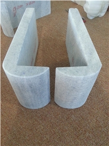 Silver Grey Stone Pool Coping, Grey Pearl Stone