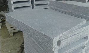 Square Face Pool Coping Grey Pearl Stone
