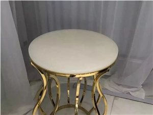 Bianco Silky Pure White Marble Work Table Tops