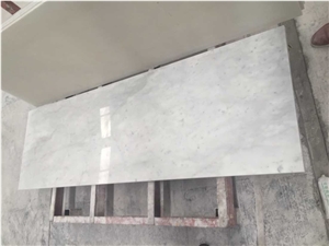 Bianco Silky Pure White Marble Work Table Tops