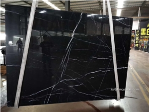Cheap Black Marquina Nero Marble Steps Staircase