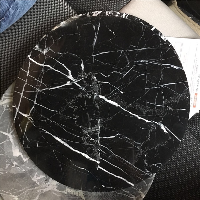 Cheap Black Marquina Nero Marble Steps Staircase