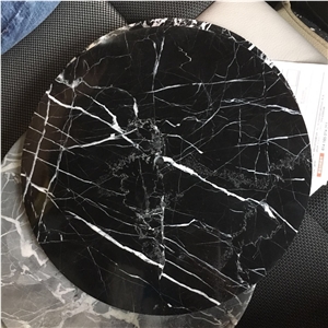 Cheap Black Marquina Nero Marble Steps Staircase