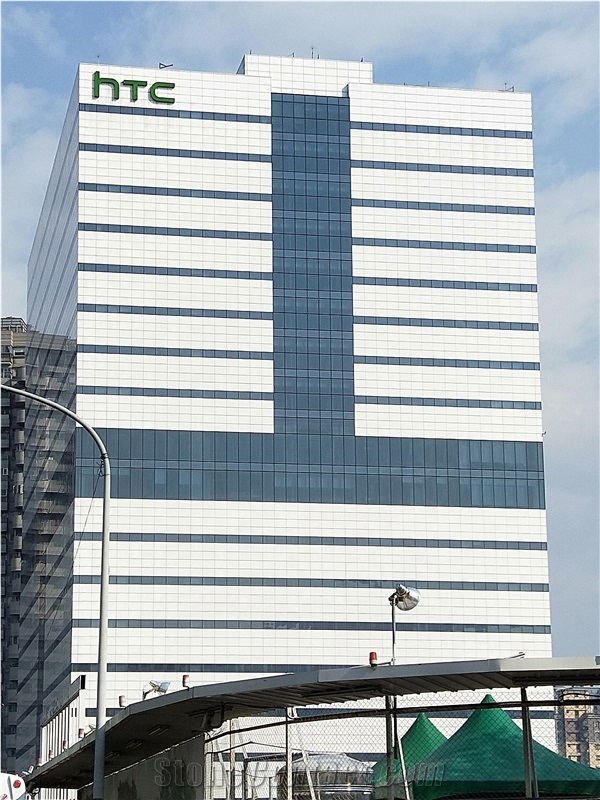 Luxurious White Nano Glass for Exterior Panel Wall