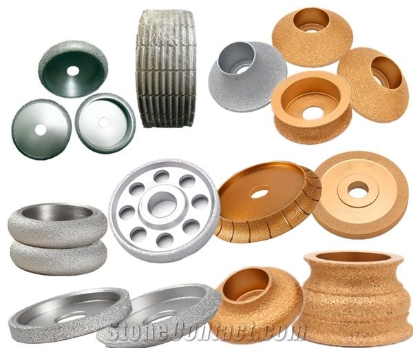 Brazed Diamond Profile Wheel, Diamond Router Bit