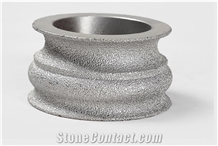 Brazed Diamond Profile Wheel, Diamond Router Bit