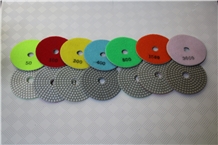 Diamond Flexible Pad Wet& Dry Polishing Pad 100mm