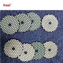Diamond Flexible Pad Wet& Dry Polishing Pad 100mm