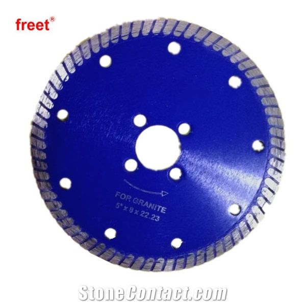 Sintered Wet Cutting Diamond Saw Blade Turbo Blade