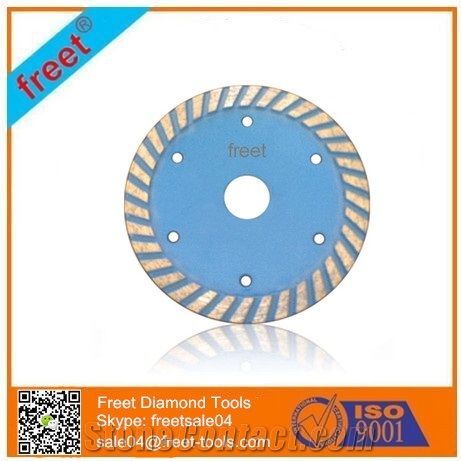 Sintered Wet Cutting Diamond Saw Blade Turbo Blade