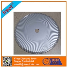 Sintered Wet Cutting Diamond Saw Blade Turbo Blade