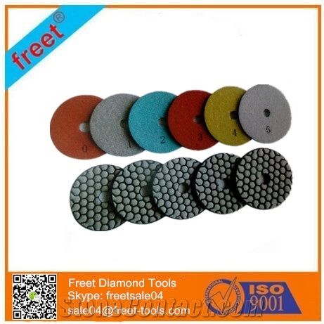 Stone Wet& Dry Diamond Polishing Pad 4 - 10