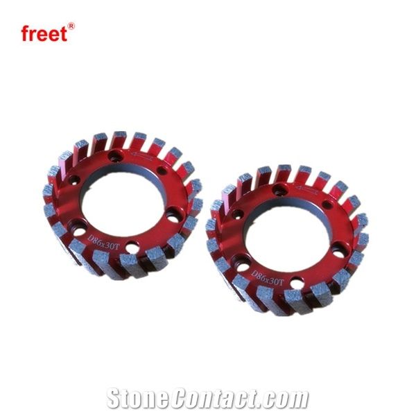 Stubbing Grinding Wheels Cnc Diamond Profile Wheel