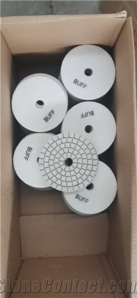 Wet Buff Pad Diamond Polishing Pad for Stone 100mm