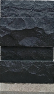 China Black Basalt Bluestone Wall Stone