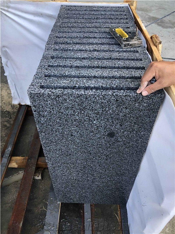 Hainan G654 Dark Grey Pool Coping,Pool Paver Piece Flamed/Brushed