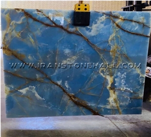 Blue Onyx from Iran