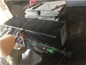 Black Basalt Step, Stair Black Basalt Step, Stair