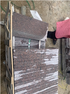 G352 Marshal Red Granite Paver Tile