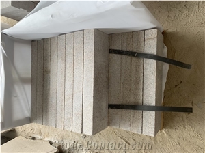 G682 Rustic Yellow Granite Kerbstone