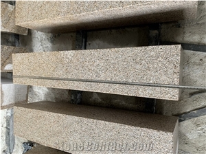G682 Rustic Yellow Granite Kerbstone