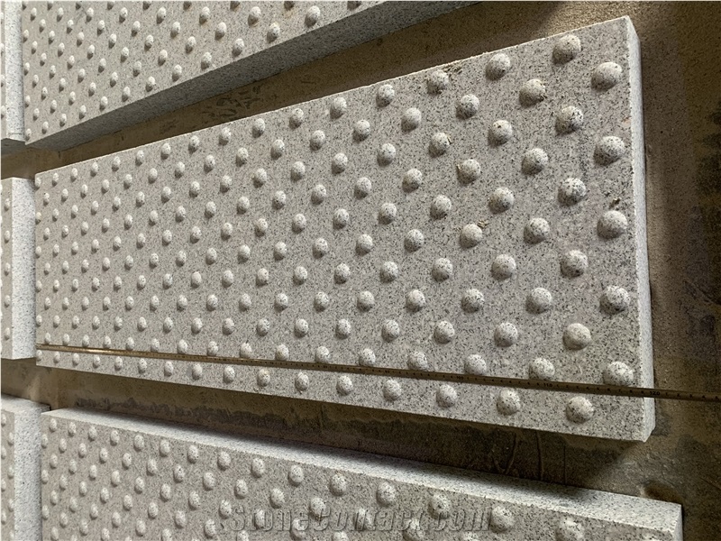 New G603 Sesame White Granite Paver Tactile