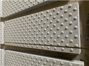 New G603 Sesame White Granite Paver Tactile
