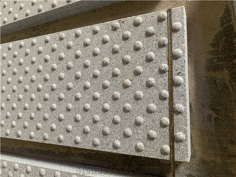New G603 Sesame White Granite Paver Tactile