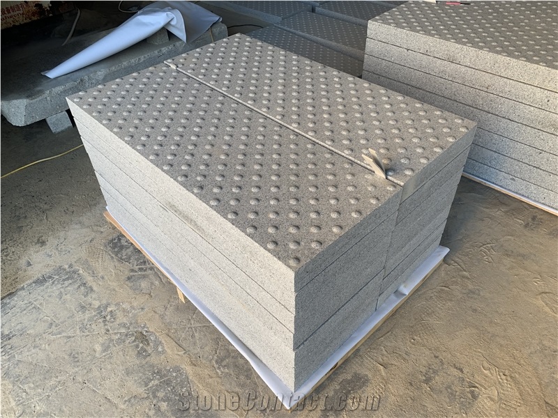 New G603 Sesame White Granite Paver Tactile