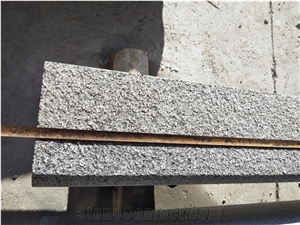 New G654 Sesame Black Impala Granite Kerbstone