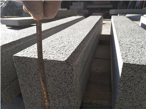 New G654 Sesame Black Impala Granite Kerbstone