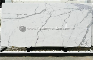 Italy Marble Calacatta Gold Slabs for Bookmatch