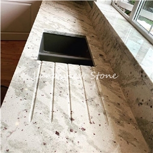 Andromeda White Granite Crystal Lanka Granite