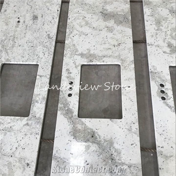 Andromeda White Granite Crystal Lanka Granite
