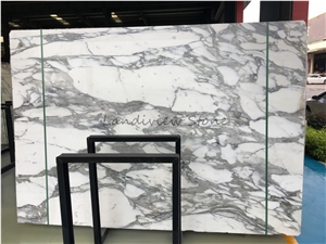Arabescato Corchia Marble Slabs Wall Cladding