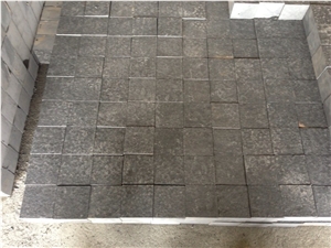 Back Lava Stone Cropped Setts Cube Stone Cobbles