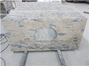 Bathroom Mitered Edge Worktop Apollo Marble