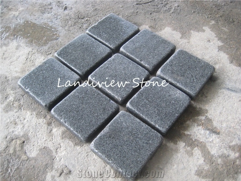 Blue Mist Granite Cobbles