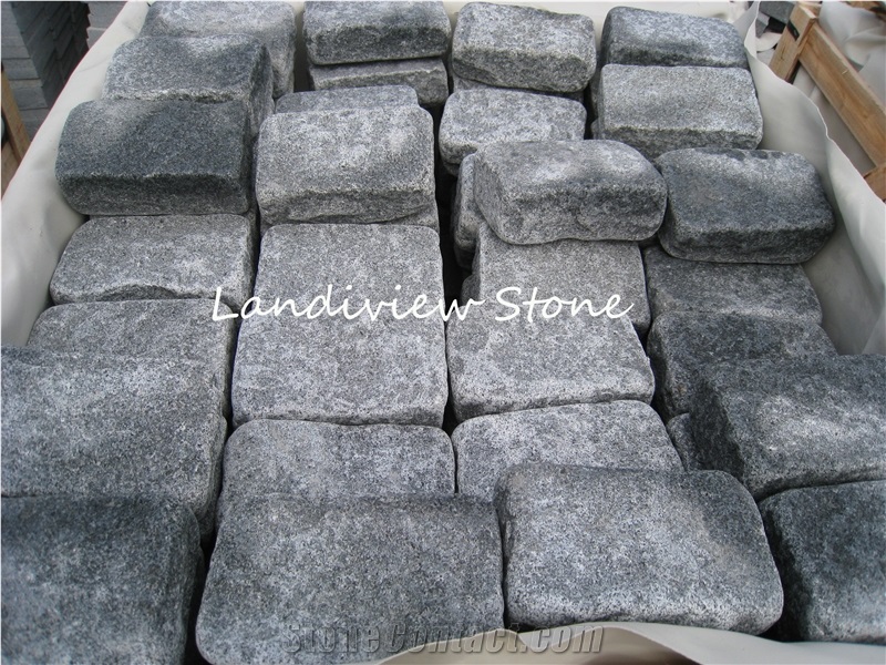 Blue Mist Granite Cobbles
