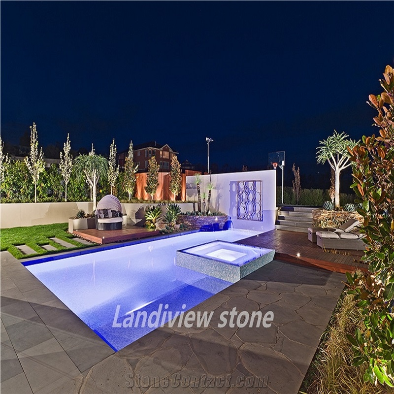 Blue Stone Random Pattern Bluestone Cobble Pavers