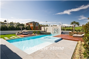 Blue Stone Random Pattern Bluestone Cobble Pavers