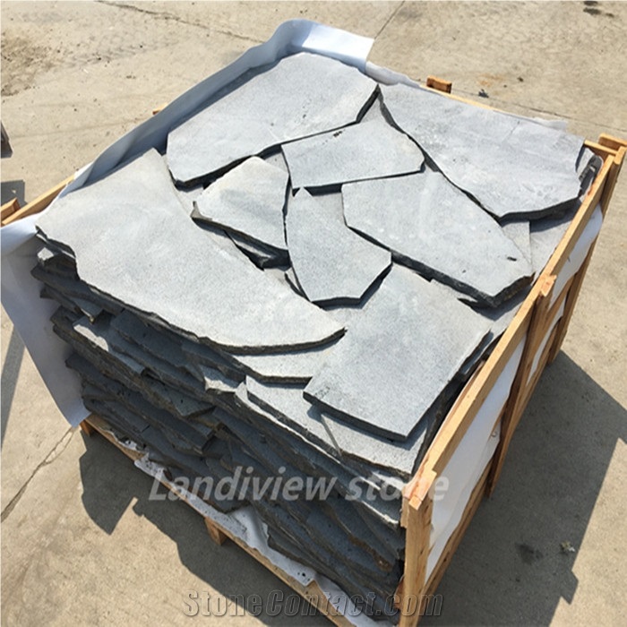 Blue Stone Random Pattern Bluestone Cobble Pavers
