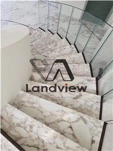 Calacatta Macchia Oro Marble Steps