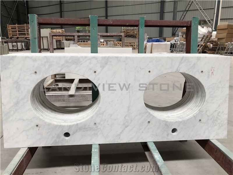 Carrara Marble Countertops, Vanity Tops